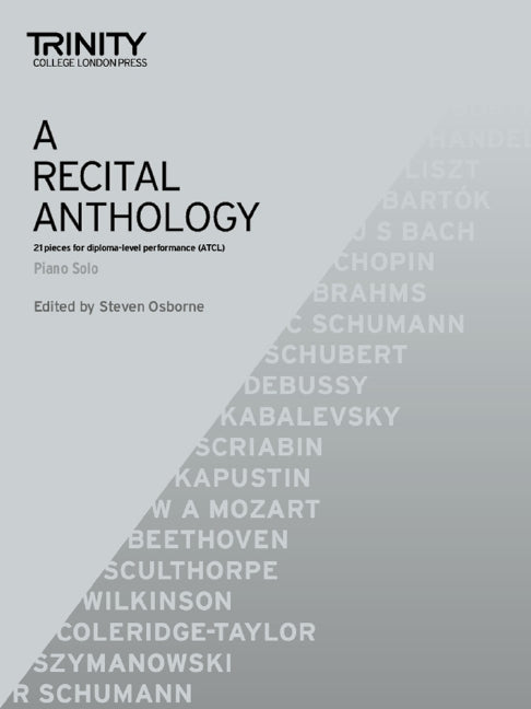 A Recital Anthology for Piano Solo