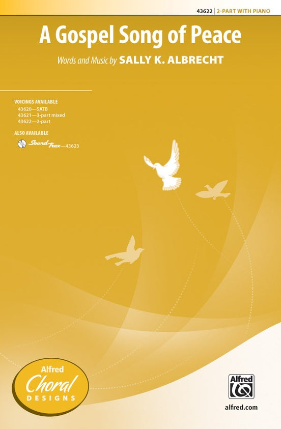 A Gospel Song of Peace - 2-Part Choral Octavo (Digital Download)