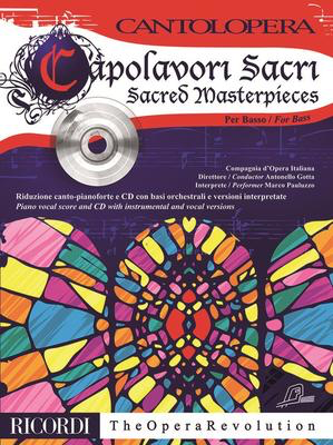 Sacred Masterpieces for Bass - Various - Classical Vocal Bass Ricordi /CD