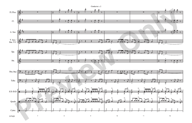 Get Off of My Cloud – Marching Band Conductor Score & Parts (Digital Download)