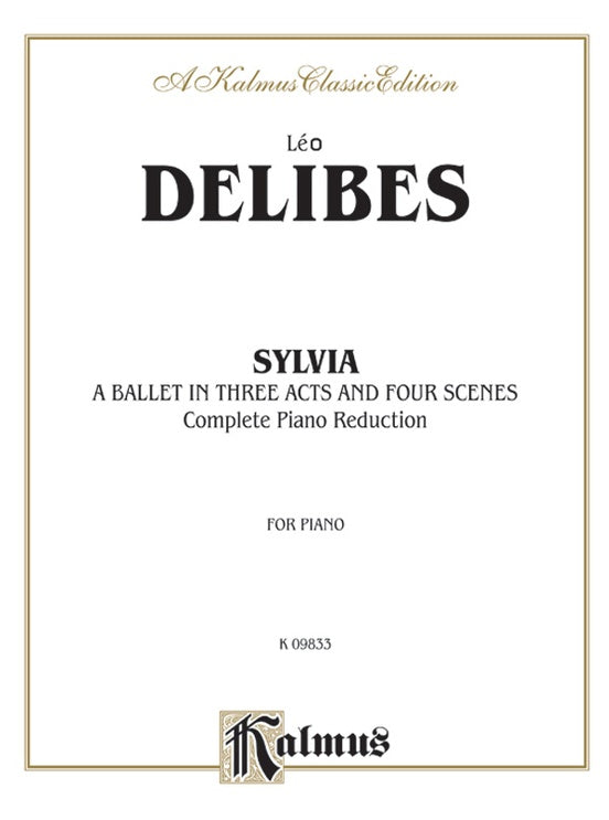Delibes - Sylvia - Piano Solo (Digital Download)