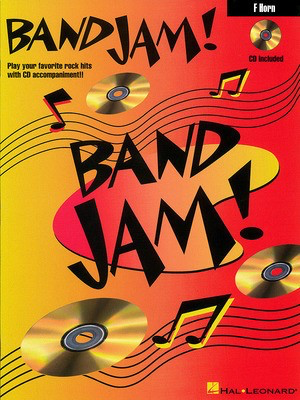 Band Jam - F Horn - Various - French Horn Sheet Music Hal Leonard /CD