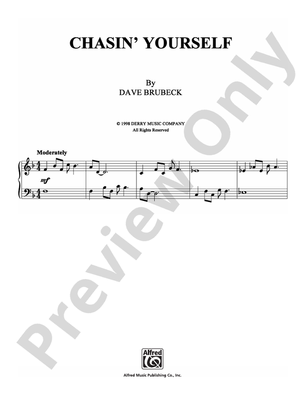 Chasin' Yourself - Piano (Digital Download)