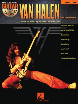 Van Halen 1978-1984 - Guitar Play-Along Volume 50 - Guitar Hal Leonard Guitar TAB with Lyrics & Chords /CD