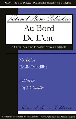 Au Bord De L'eau - Emile Paladilhe - SA Octavo