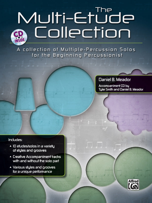 The Multi-Etude Collection Book/CD- Percussion