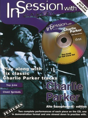In Session with Charlie Parker Alto Sax Book/CD