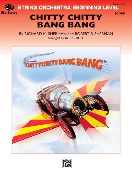 Chitty Chitty Bang Bang (Grade 2) - String Orchestra Conductor Score & Parts (Digital Download)