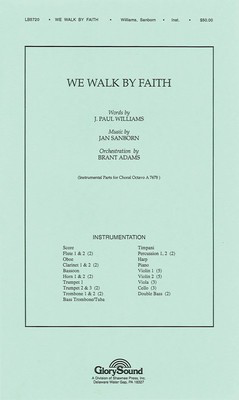 We Walk by Faith - Jan Sanborn - Shawnee Press Score/Parts