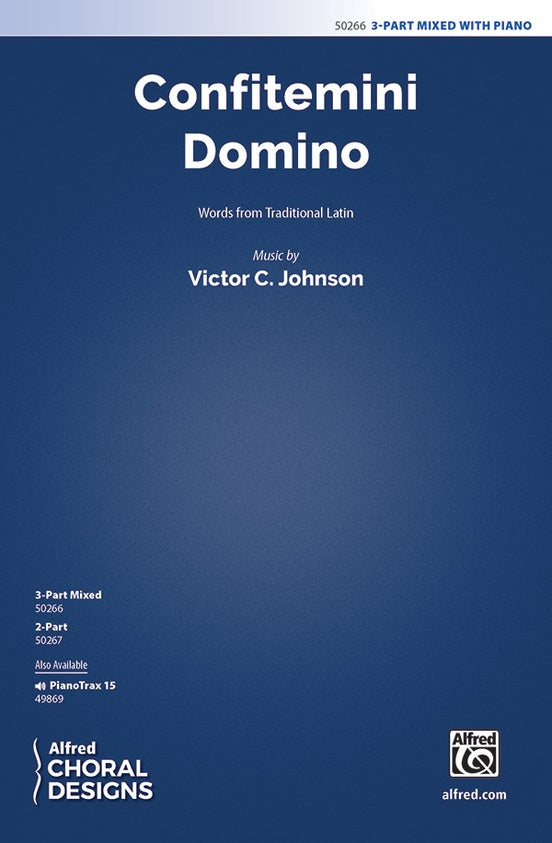 Confitemini Domino - 3 Part Mixed Choral Octavo (Digital Download)