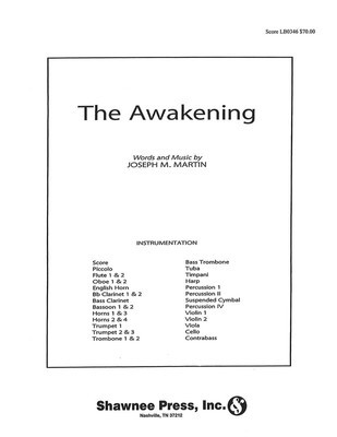 The Awakening - Joseph M. Martin - Shawnee Press Score/Parts