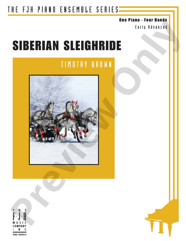Siberian Sleighride - Piano (Digital Download)