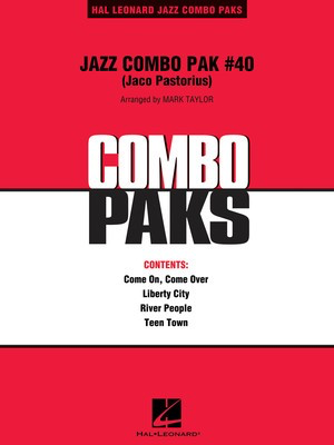 Jazz Combo Pak #40 (Jaco Pastorius) - Mark Taylor Hal Leonard Score/Parts