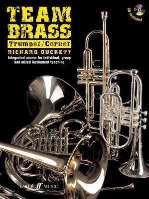 Team Brass - Trumpet/Cornet (with CD) - Bb Cornet|Trumpet Richard Duckett Faber Music /CD