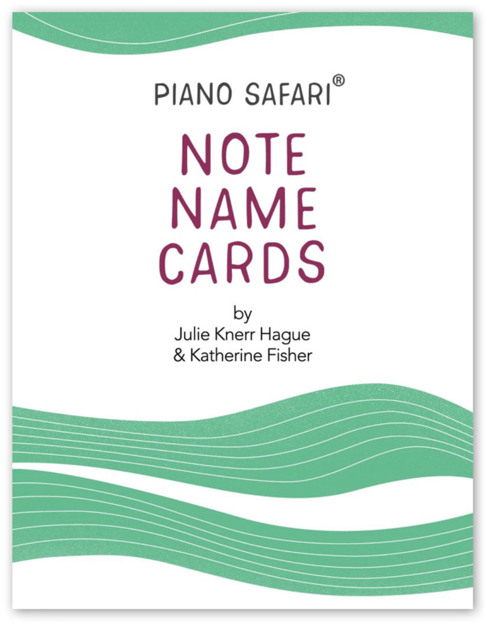 Piano Safari Note Name Cards