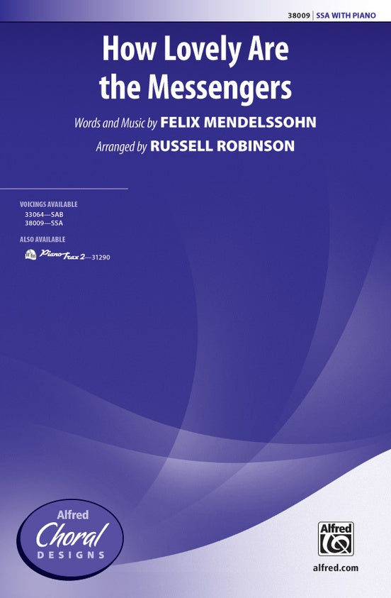How Lovely Are the Messengers – SSA Choral Octavo (Digital Download)