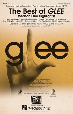 The Best of Glee - (Season One Highlights) - SAB Adam Anders|Tim Davis Hal Leonard Octavo