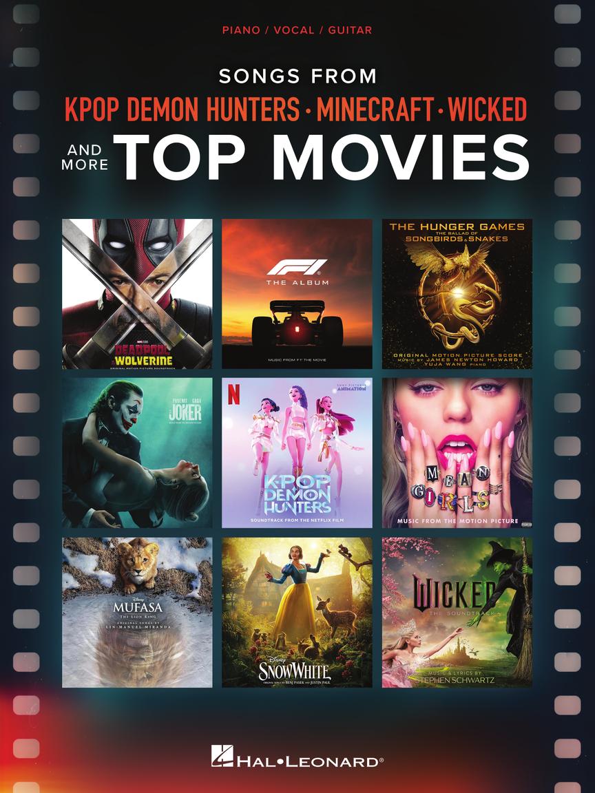 Songs from Kpop Demon Hunters, Minecraft, Wicked and More Top Movies - PVG Hal Leonard 1938561