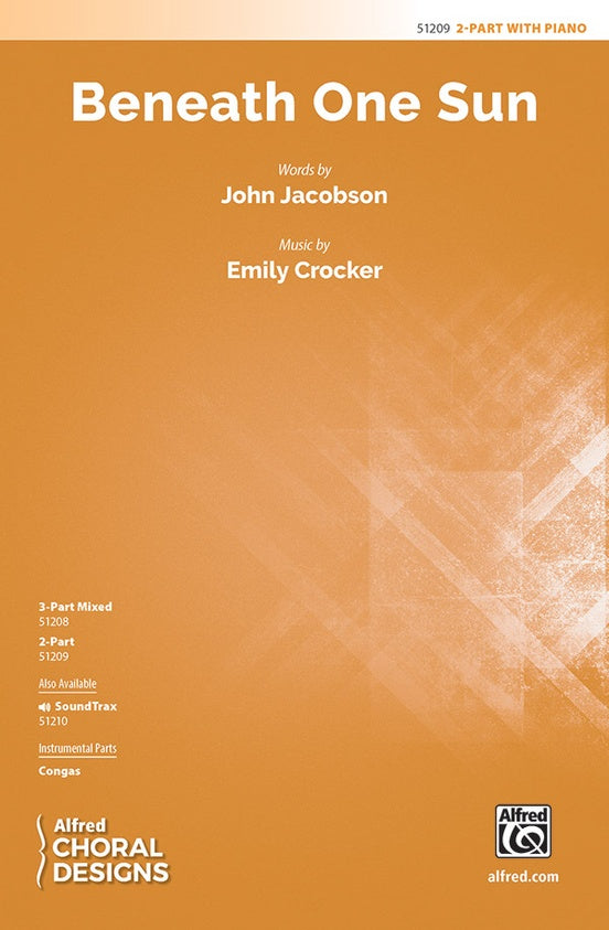 Beneath One Sun - 2 Part Treble Choral Octavo (Digital Download)