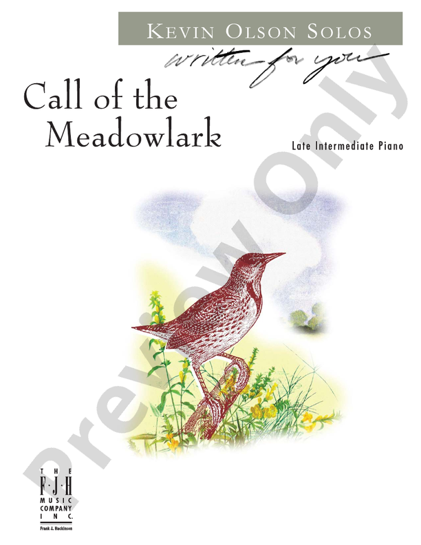 Call of the Meadowlark - Piano (Digital Download)