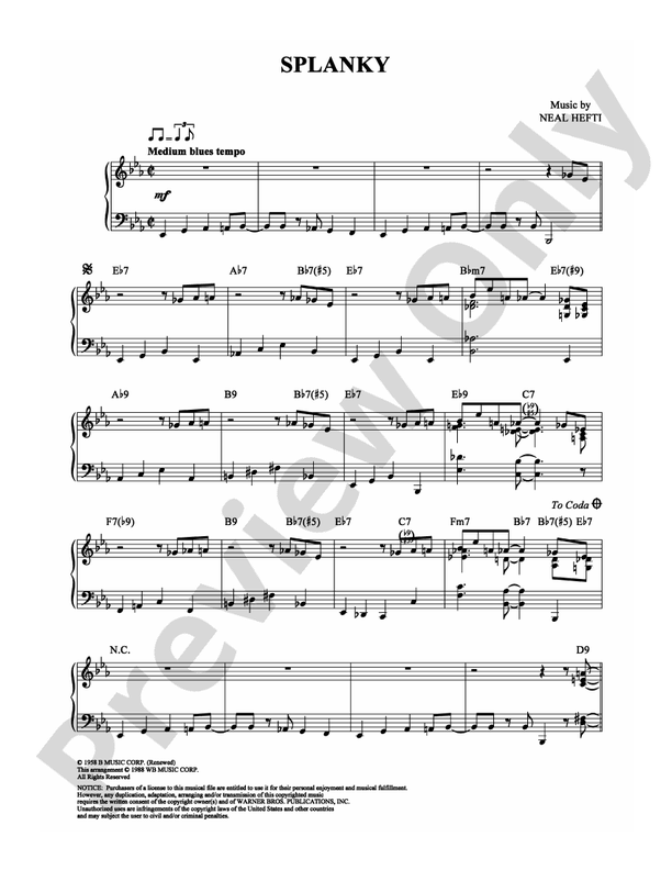 Splanky - DSM-PS-0002681 - Piano (Digital Download)