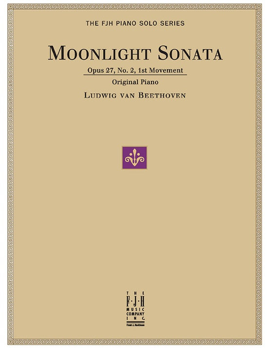 Beethoven - Moonlight Sonata (Op. 27, No. 2, 1st Movement) - DSM-DPS1026 - Piano (Digital Download)