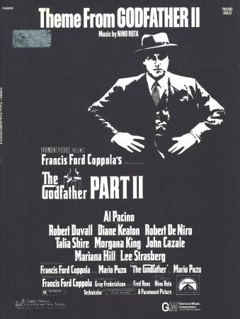 Theme from 'The Godfather Part II' - C Instrument Duet (Digital Download)