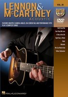 Lennon & McCartney Acoustic - Guitar Play-Along DVD Volume 29 - Guitar Hal Leonard DVD