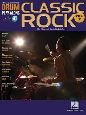 Classic Rock - Drum Play-Along Volume 2 - Drums Hal Leonard Drum Notation /CD
