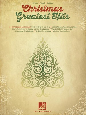 Christmas Greatest Hits - Various - Guitar|Piano|Vocal Hal Leonard Piano, Vocal & Guitar