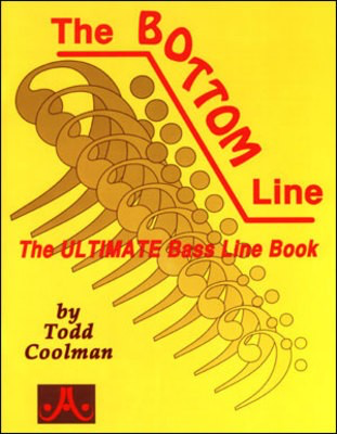 The Bottom Line - The Ultimate Bass Line Book - Double Bass Todd Coolman Jamey Aebersold Jazz /CD