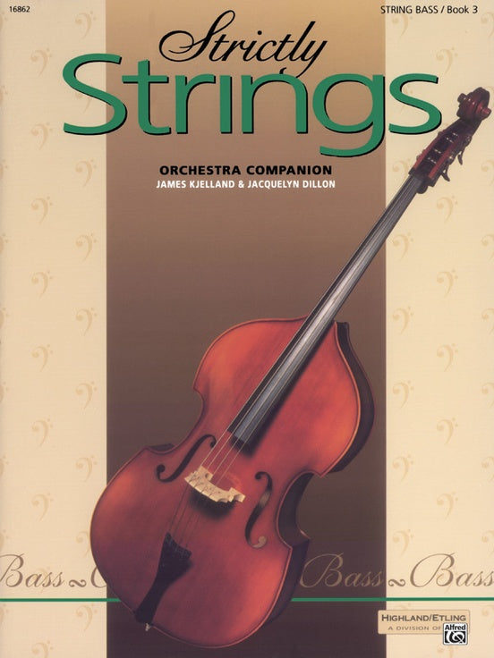Strictly Strings Book 3 String Bass