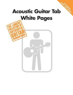 Acoustic Guitar Tab White Pages - Guitar Hal Leonard