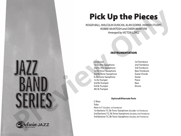 Pick Up the Pieces - Jazz Ensemble Conductor Score & Parts(Digital Download)
