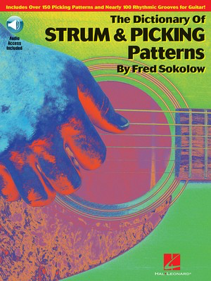 The Dictionary of Strum & Picking Patterns - Guitar Fred Sokolow Hal Leonard /CD
