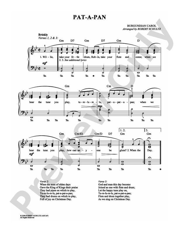 Pat-A-Pan - PVG - Traditional (Digital Download)