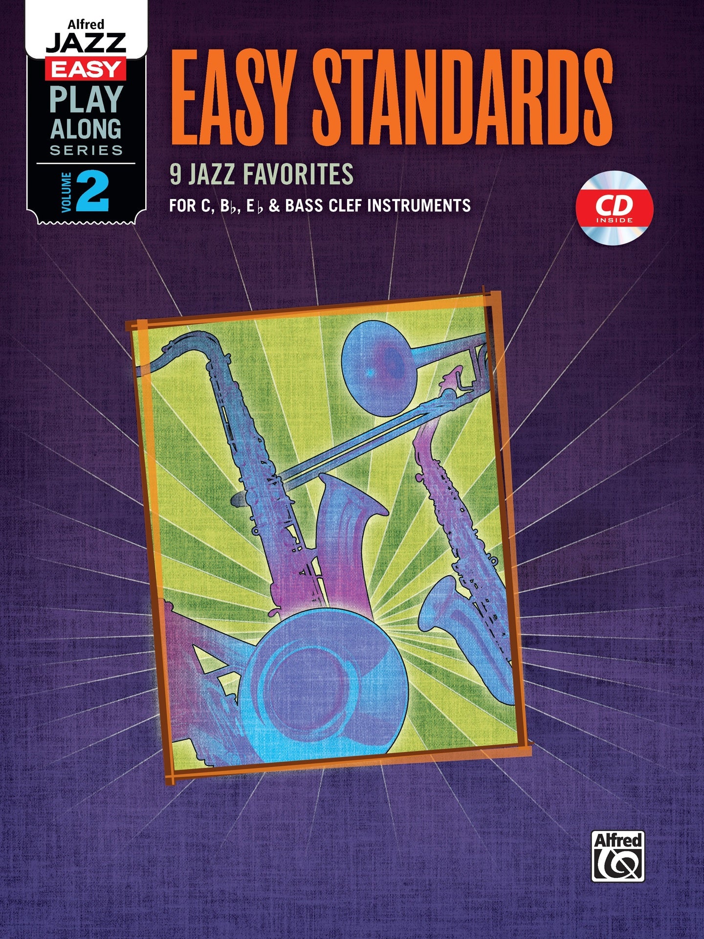 Alfred Jazz Easy PlayAlong Vol 2 Easy Standards