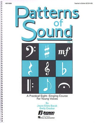 Patterns of Sound - Vol. I - A Practical Sight-Singing Course - Emily Crocker|Joyce Eilers - Hal Leonard Student Edition