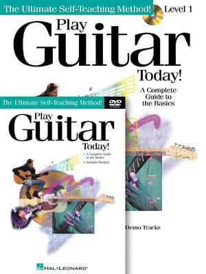 Play Guitar Today! Beginner's Pack - Book/CD/DVD Pack - Guitar Various Authors Hal Leonard Guitar TAB /CD/DVD