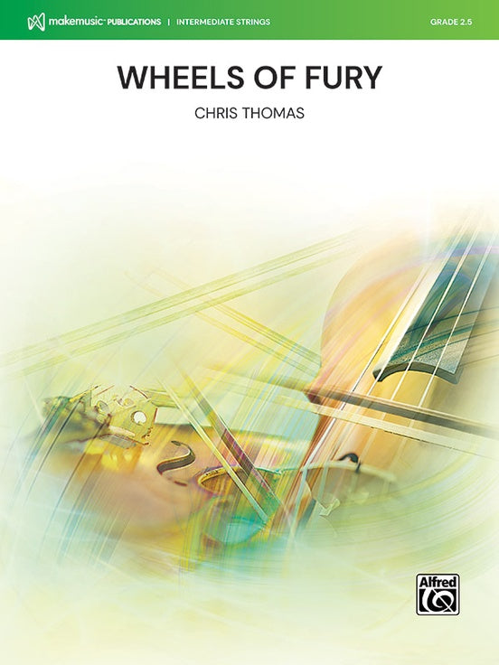 Wheels of Fury – String Orchestra Conductor Score & Parts (Digital Download)