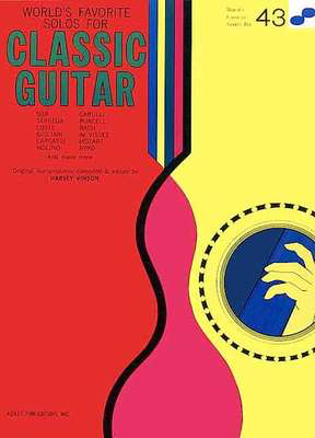 Solos for Classical Guitar - World's Favorite Series #43 - Various - Classical Guitar Ashley Publications Inc.