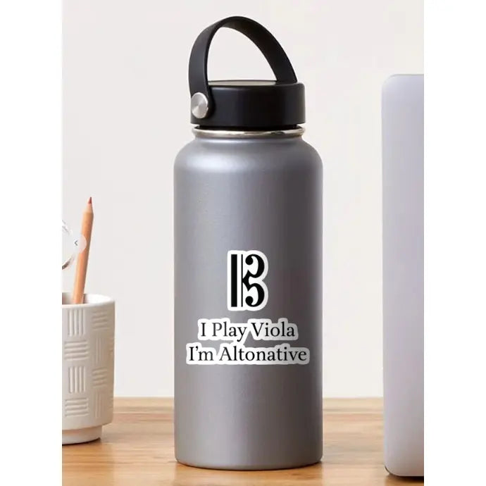 I Play Viola I'm Altonative Sticker