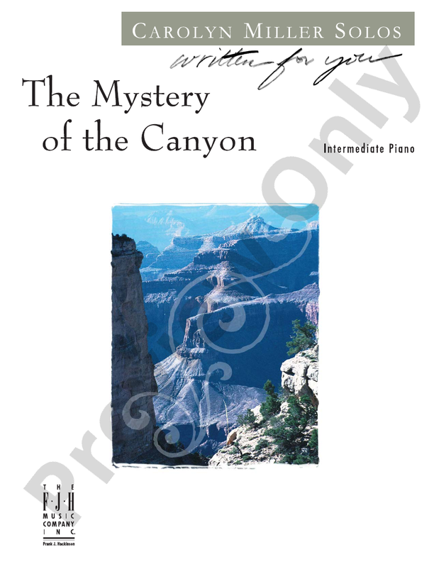 The Mystery of the Canyon - Piano (Digital Download)