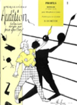 Profils Bk 1 24 Etudes - Bart Quartier - Vibraphone Edition Henry Lemoine