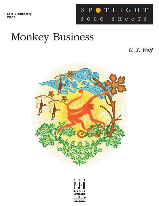 Monkey Business - Piano (Digital Download)