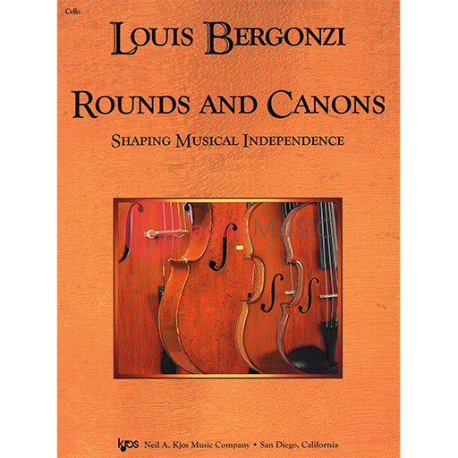 ROUNDS AND CANONS CELLO - BERGONZI LOUIS - KJOS