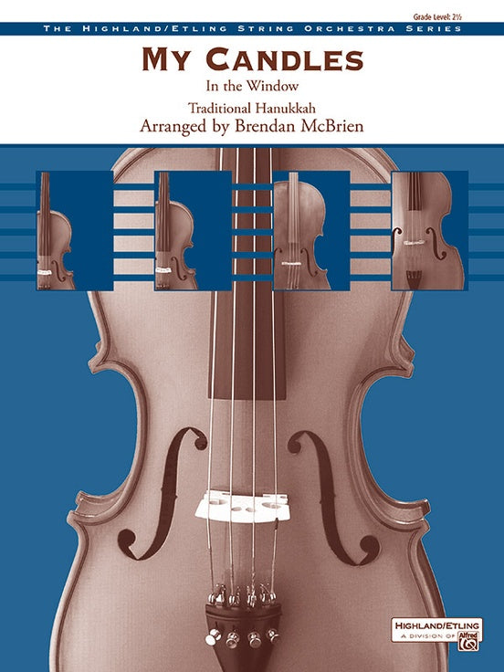 My Candles - String Orchestra Conductor Score & Parts (Digital Download)
