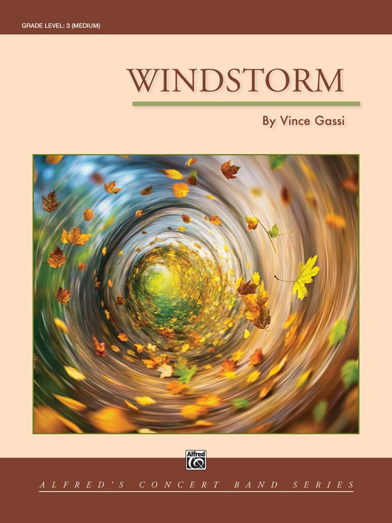 Windstorm - Concert Band Conductor Score & Parts(Digital Download)