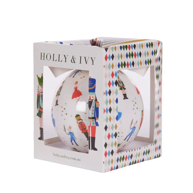 Nutcracker Themed Bauble 12cm