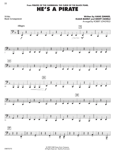 Essential Elements Disney Favorites - Tuba - Hal Leonard